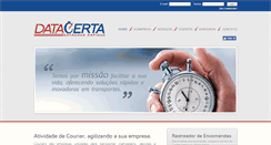 Desktop Screenshot of datacertabrasil.com